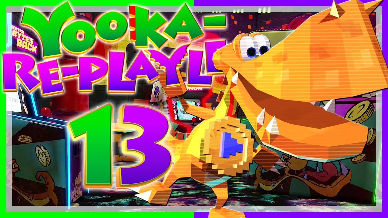 YOOKA-REPLAYLEE # 13 🦎🦇 Rextros Arcadehalle & Hivory Towers Außengelände!