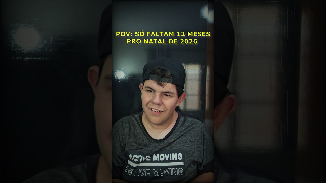 somente 12 meses para o Natal 2026 🤯
