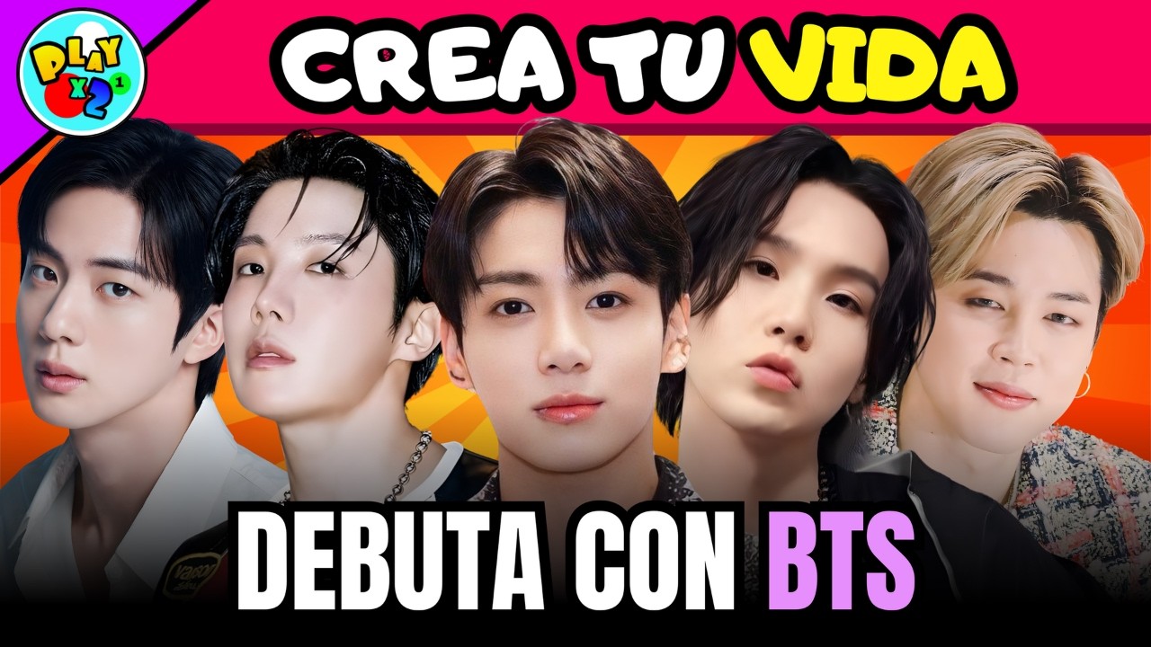 ¿LISTOS PARA DEBUTAR CON BTS? 😍​ CREA TU VIDA | KPOP QUIZ GAME