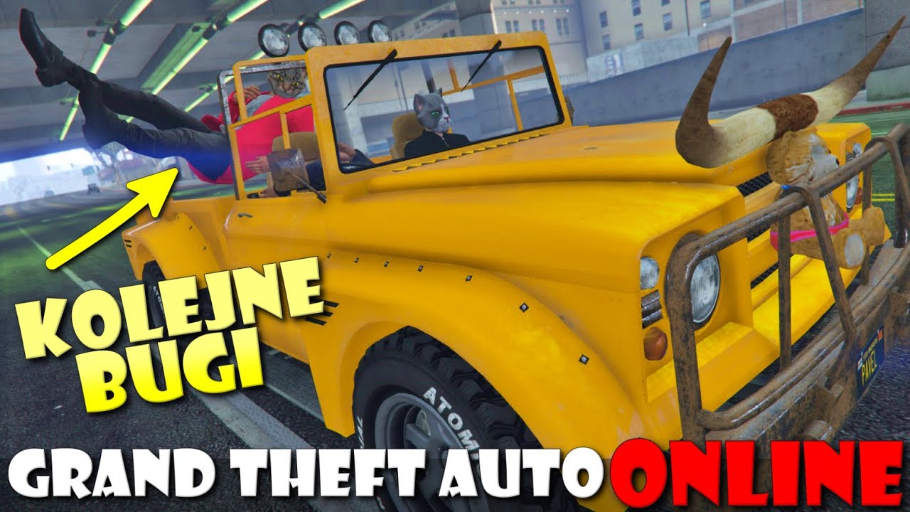 #137 Kolejny ZBUGOWANY POJAZD - terenowe Canis Bodhi ►GTA V Online◄ / Paveł, REN