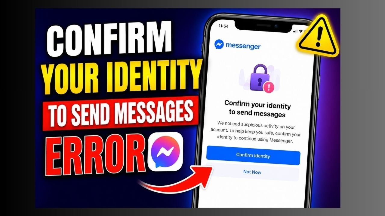 Messenger Identity Confirmation Problem? Here&rsquo;s the Fix!