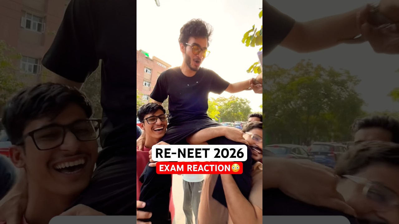 Re-NEET 2026 Exam Reaction😳🔥 - #reneet #biology #vipinsir #neet2026