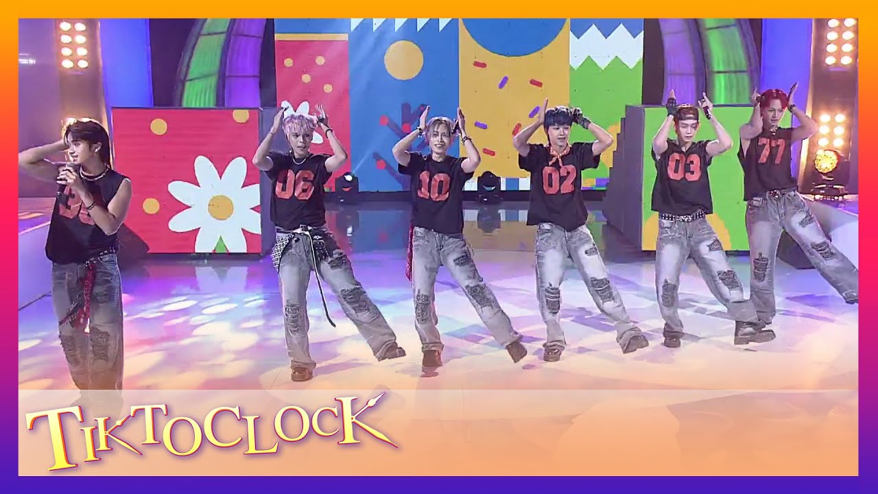 6ENSE's charismatic performance of 'Muni Muni'! | TiktoClock