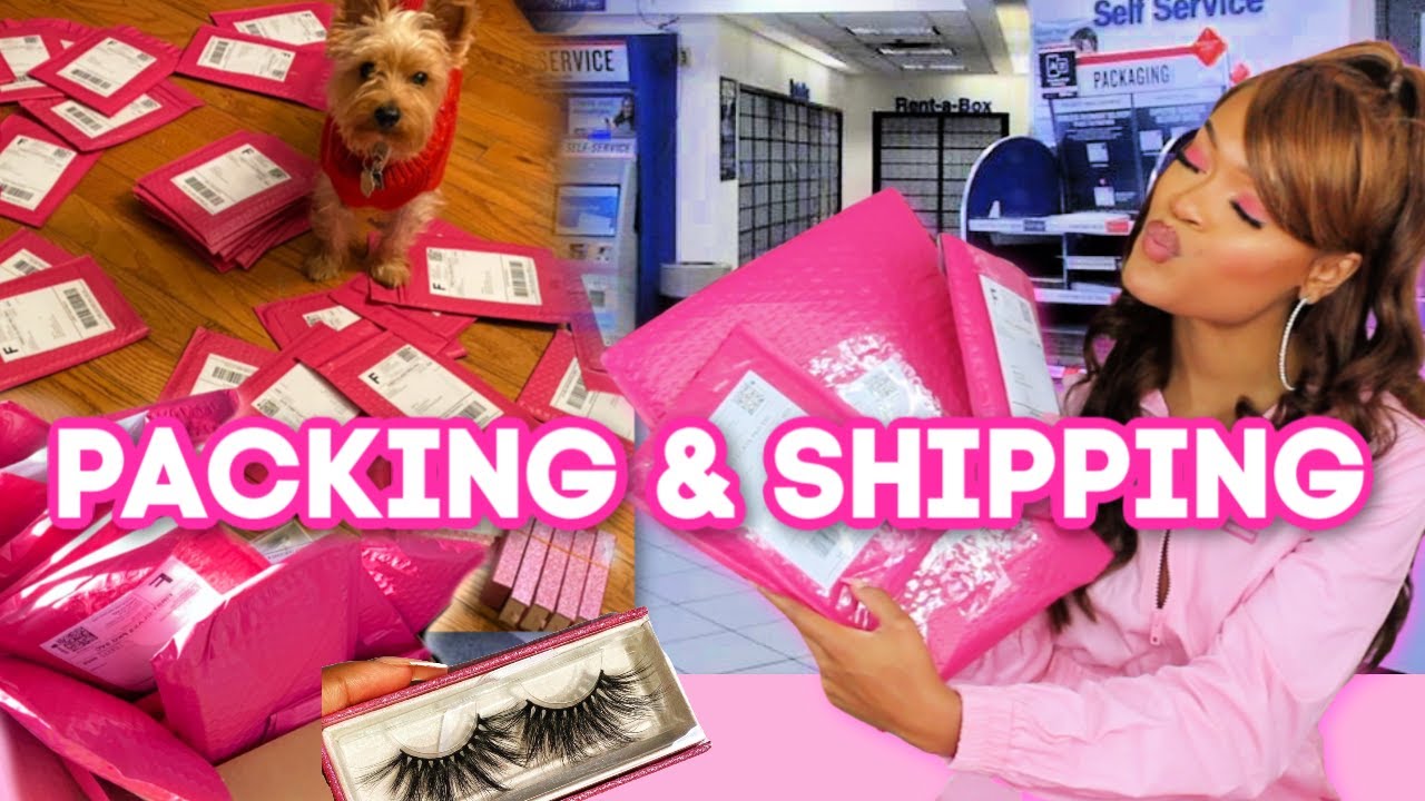 How I Package and Ship out Orders! Life of a Beauty Entrepreneur |  Thelaralifestyle.com