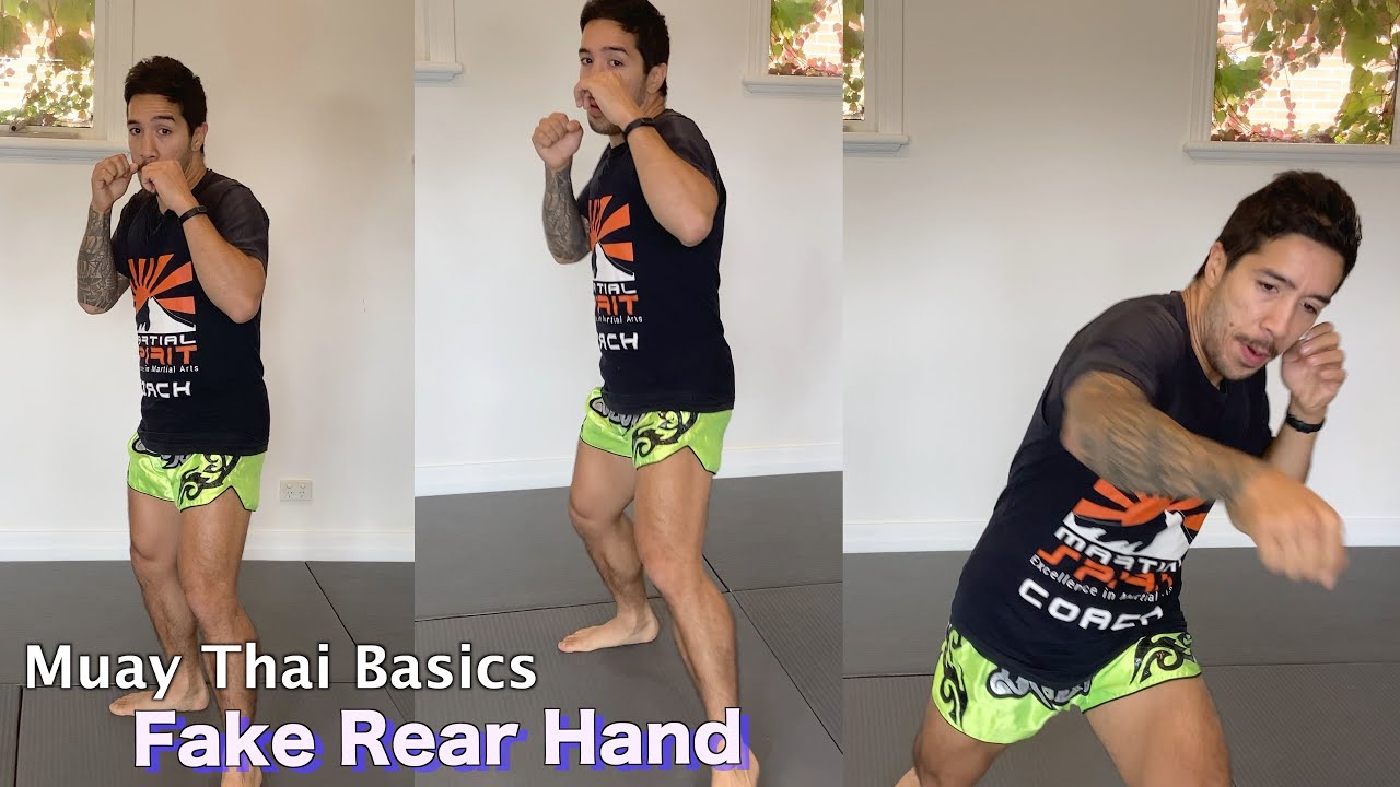 Muaythai Fake Rear Punch