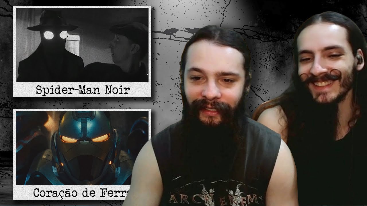 ESSE VAI SER FOD*!!! | Teaser trailer do SPIDER-MAN NOIR e CORAÇÃO DE FERRO | React de Trailer