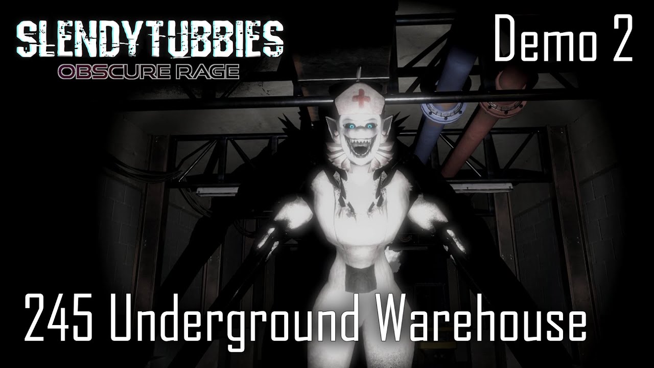 Slendytubbies: Obscured Rage DEMO 2 - Underground Warehouse |245|