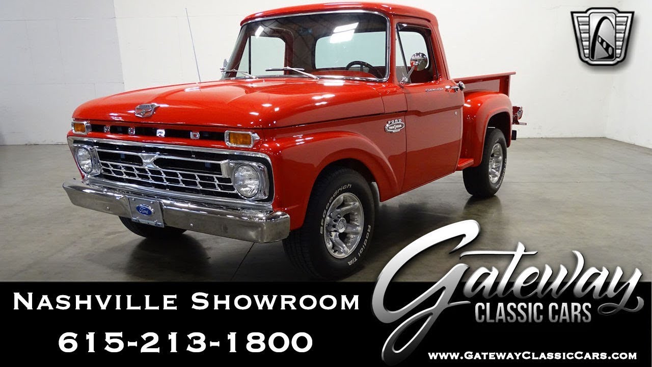 1965 Ford F100 Pick up, Gateway classic cars Nashville,1013nsh