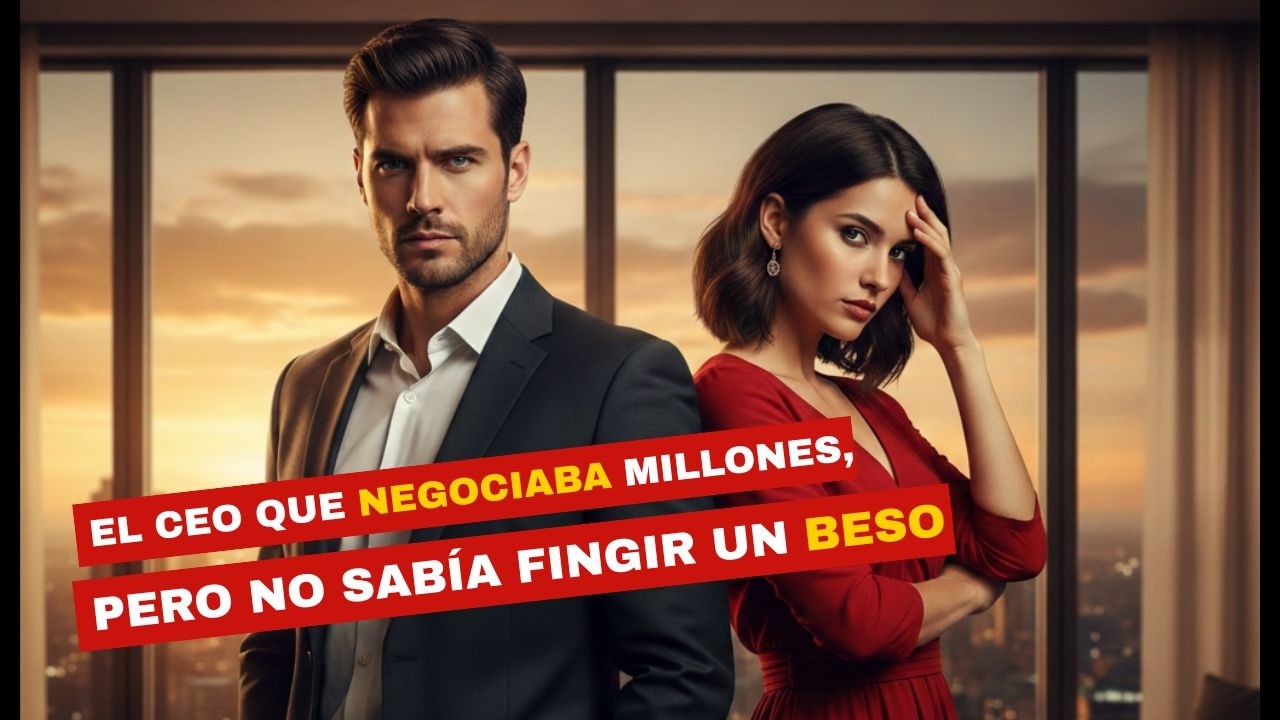 ÉL PODÍA NEGOCIAR MILLONES PERO NO PODÍA FINGIR UN BESO ENAMORADO. TE VA A ENCANTAR!!