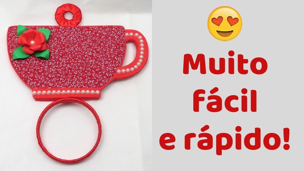 Como fazer porta pano de prato com materiais recicláveis (muito fácil) | Pricity