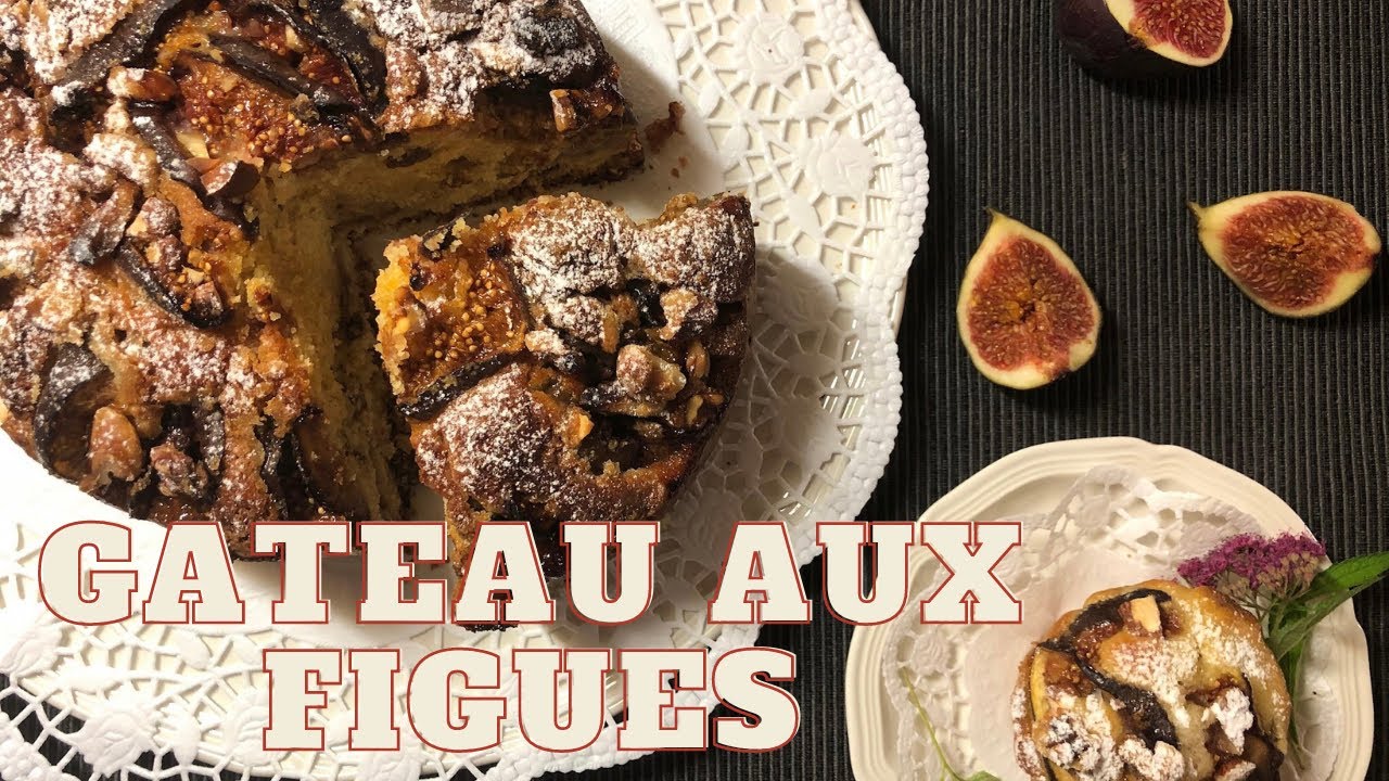 Gâteau aux figues fraîches et super moelleux