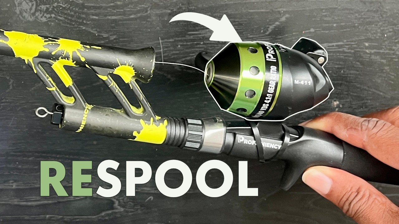 Refill Your ProFISHiency Pocket Combo Reel (Spin Cast)