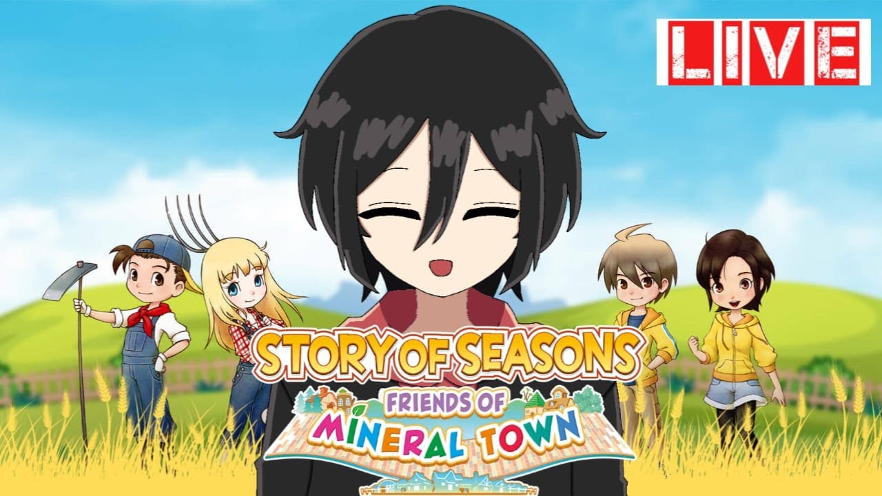 Lanjut Berkebun dan mengakrabkan diri dengan Warga - SOS Friends of Mineral Town [Gameplay Ken]
