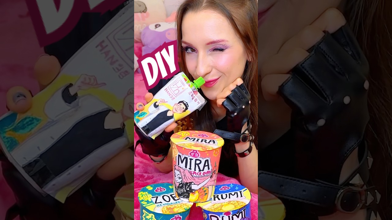 DIY NAP&Oacute;J Z KPOP DEMON HUNTERS!💜❤️&zwj;🔥