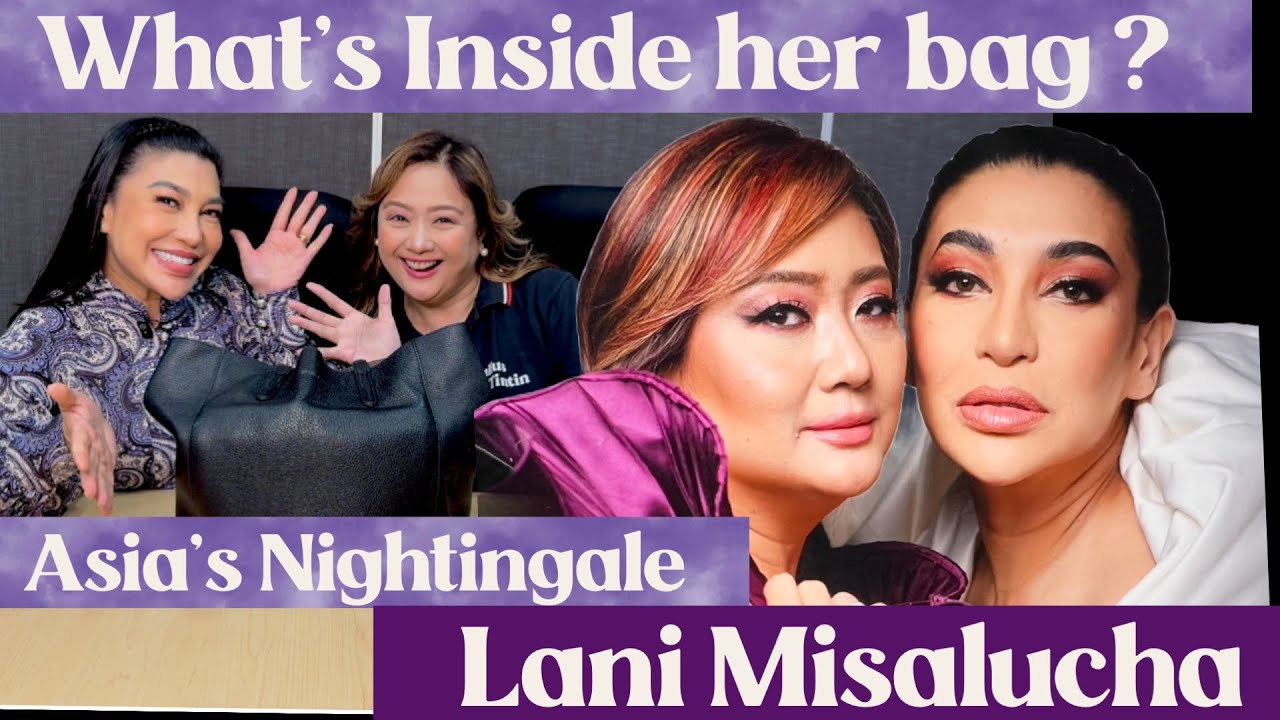 LANI MISALUCHA: Hear Her Sing. Listen to the story of her loyal fan. Check out what’s in her bag🎙️