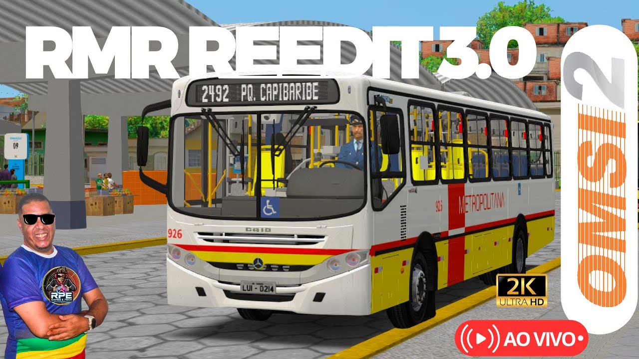 [#live ] OMSI2 AO VIVO NO MAPA RMR REEDIT 3.0  | LOGITECH G923