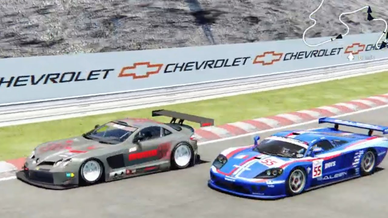Assetto Corsa - Mercedes SLR McLaren 722 GT1 @ Grand Valley Speedway