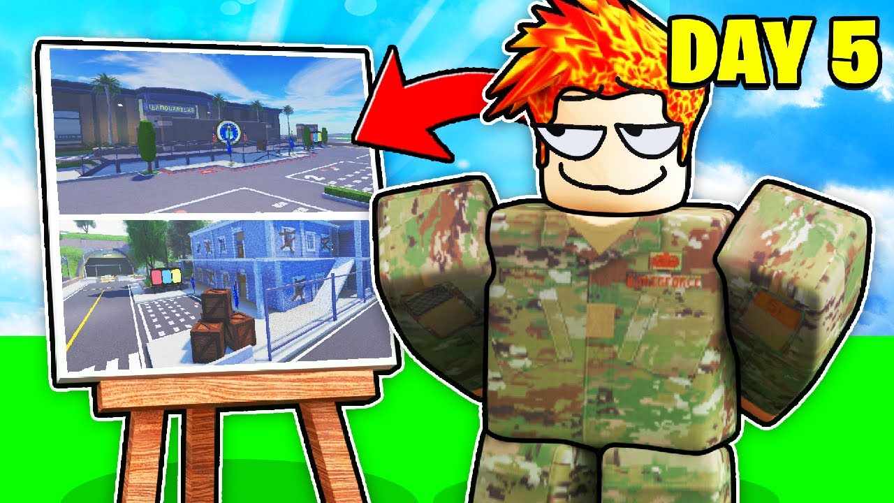 Creating a Roblox U.S. Air Force Group in 7 Days // Day 5