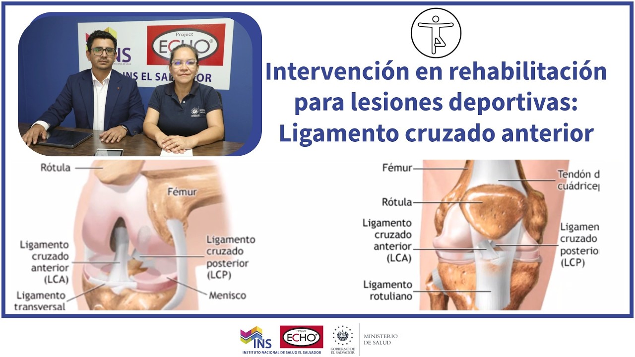 Intervención en rehabilitación para lesiones deportivas: Ligamento cruzado anterior