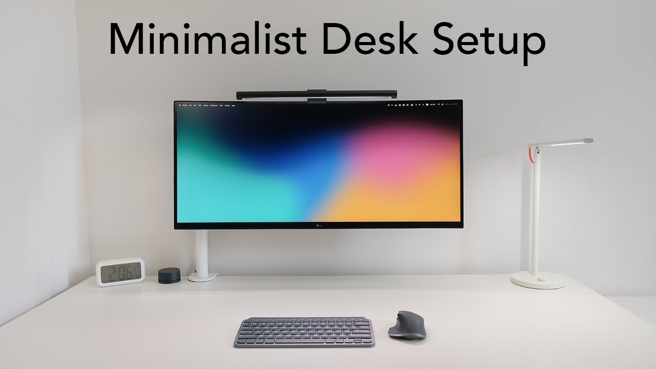 My Minimalist University Desk Setup 2025
