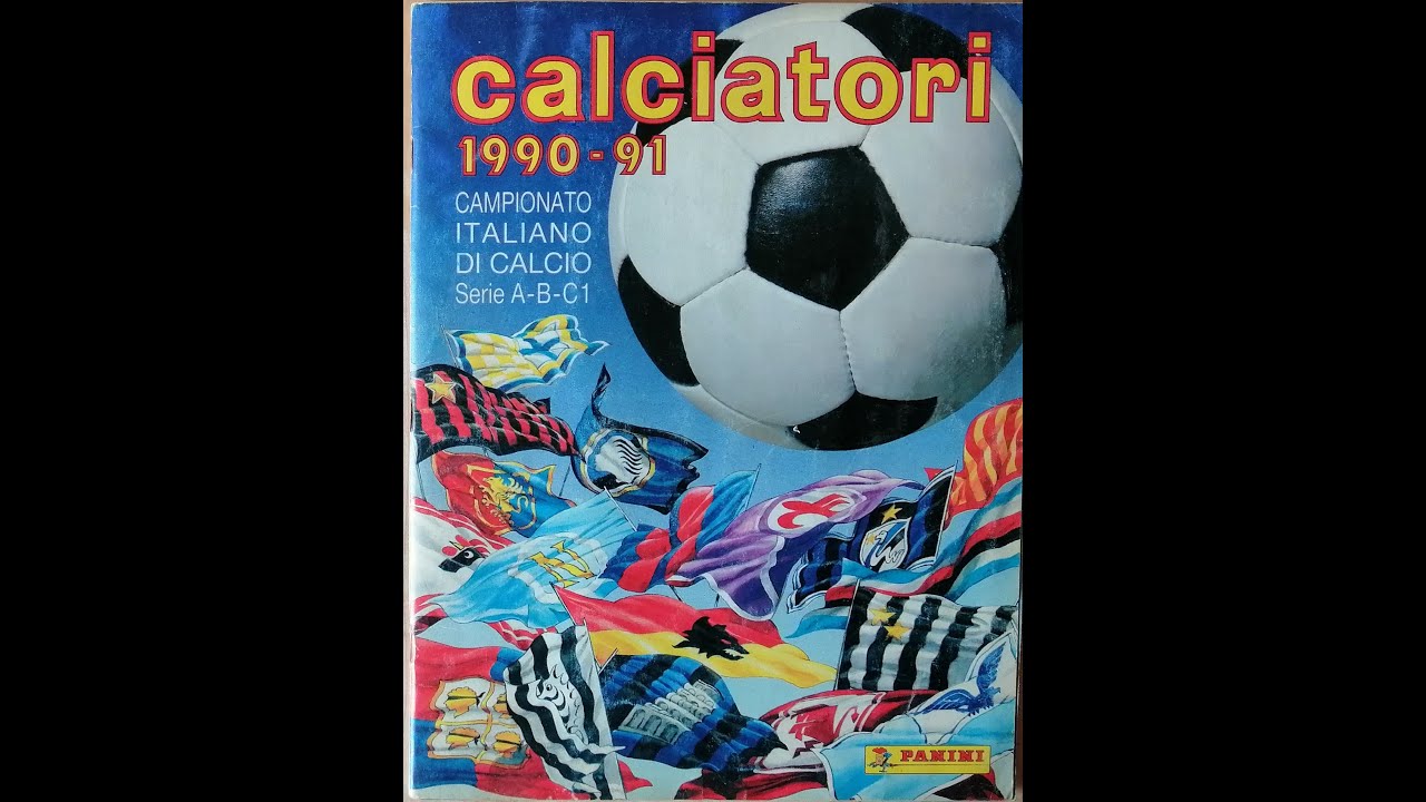 Videoalbum figurine Calciatori Panini 1990 91