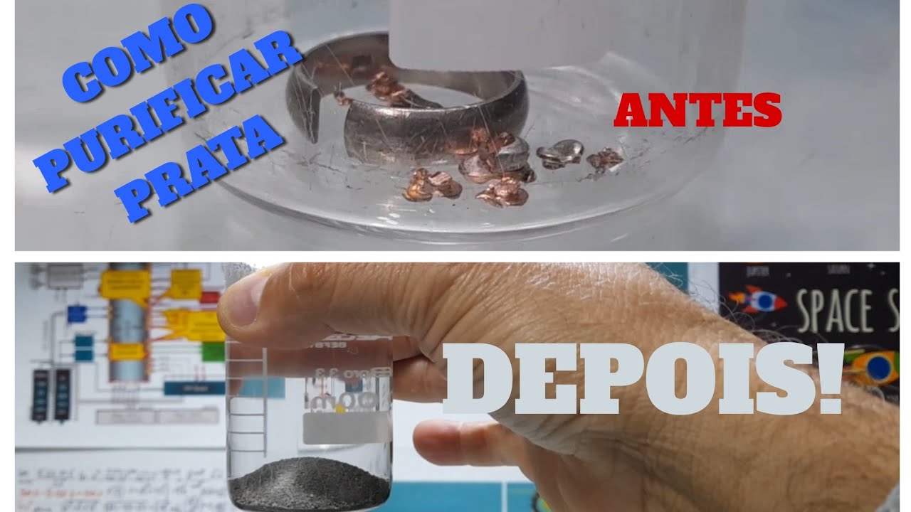 Como fazer purificação de prata
