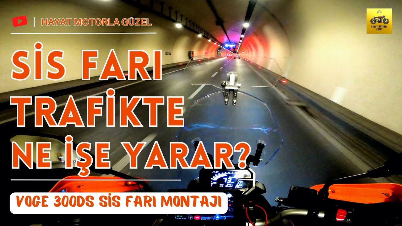 Sis Farı Trafikte Ne İşe Yarar? | Voge 300DS'e Sis Farı Montajı | Hayat Motorla Güzel