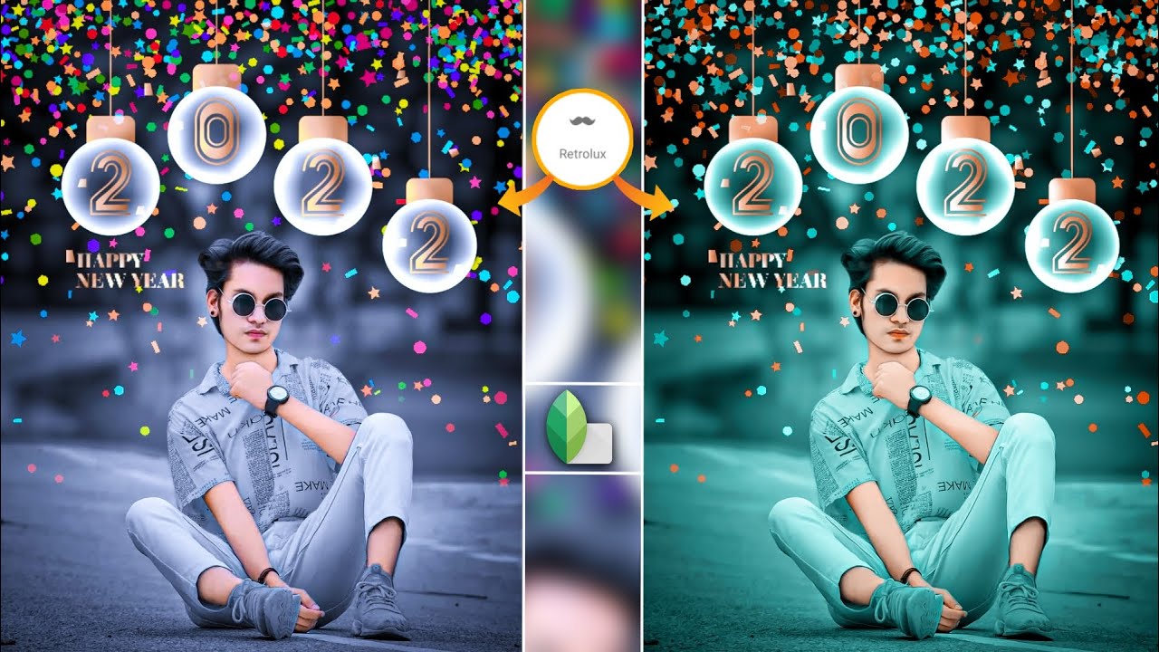 Happy New Year Photo Editing 2022 | Snapseed Happy New Year 2022 Photo Editing | Photo Editing 2022