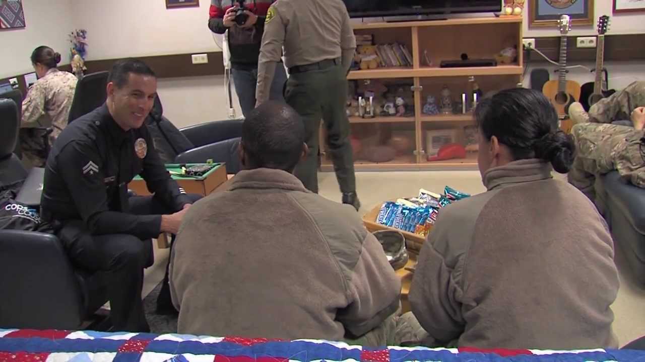 Marine Wounded Warrior Revisits Ramstein