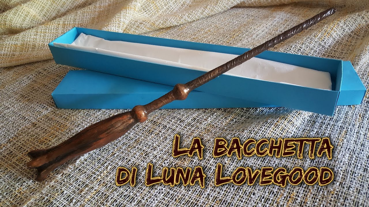 Come creare la bacchetta di Luna Lovegood