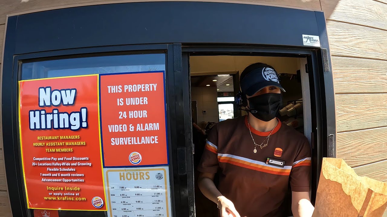 Burger King, $1 Rodeo Burger Celebrity Drive-Thru, 9154 E Apache Trail, Mesa, Arizona 10 Oct 2021