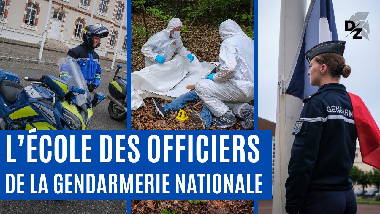 Gendarmerie nationale, à l'école des officiers #reportage