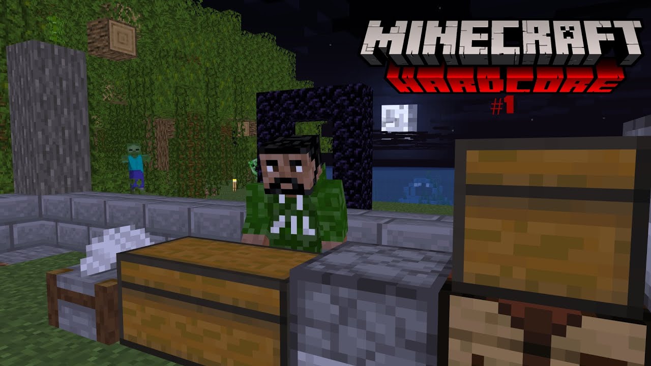 Empieza la aventura Minecraft Hardcore #1