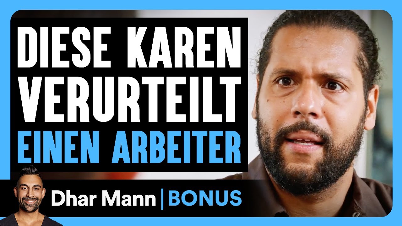Diese Karen Verurteilt EINEN ARBEITER | Dhar Mann Studios Bonus