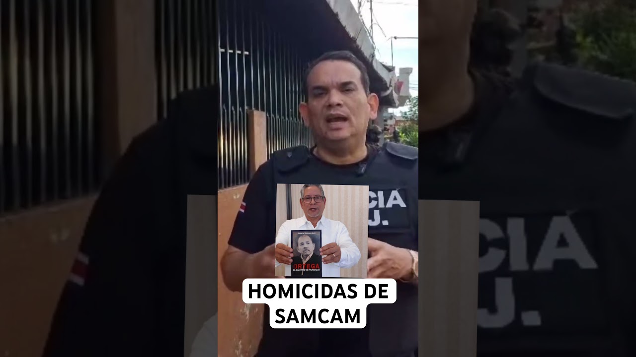 DETIENEN a homicidas de Roberto SAMCAM #samcam #costarica #nicaragua #ortega