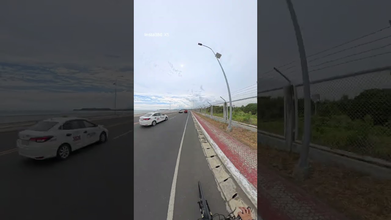 Davao City.. Bucana Bridge, Coastal Road Bike Rides..