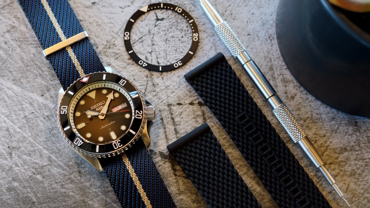 Seiko 5 Sports SRPD95 - Vintage Sub Mod