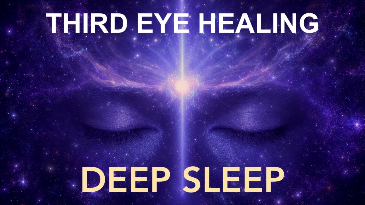 963Hz  Third Eye Healing  🌙 Deep Sleep Reprogramming | Pineal Gland Activation