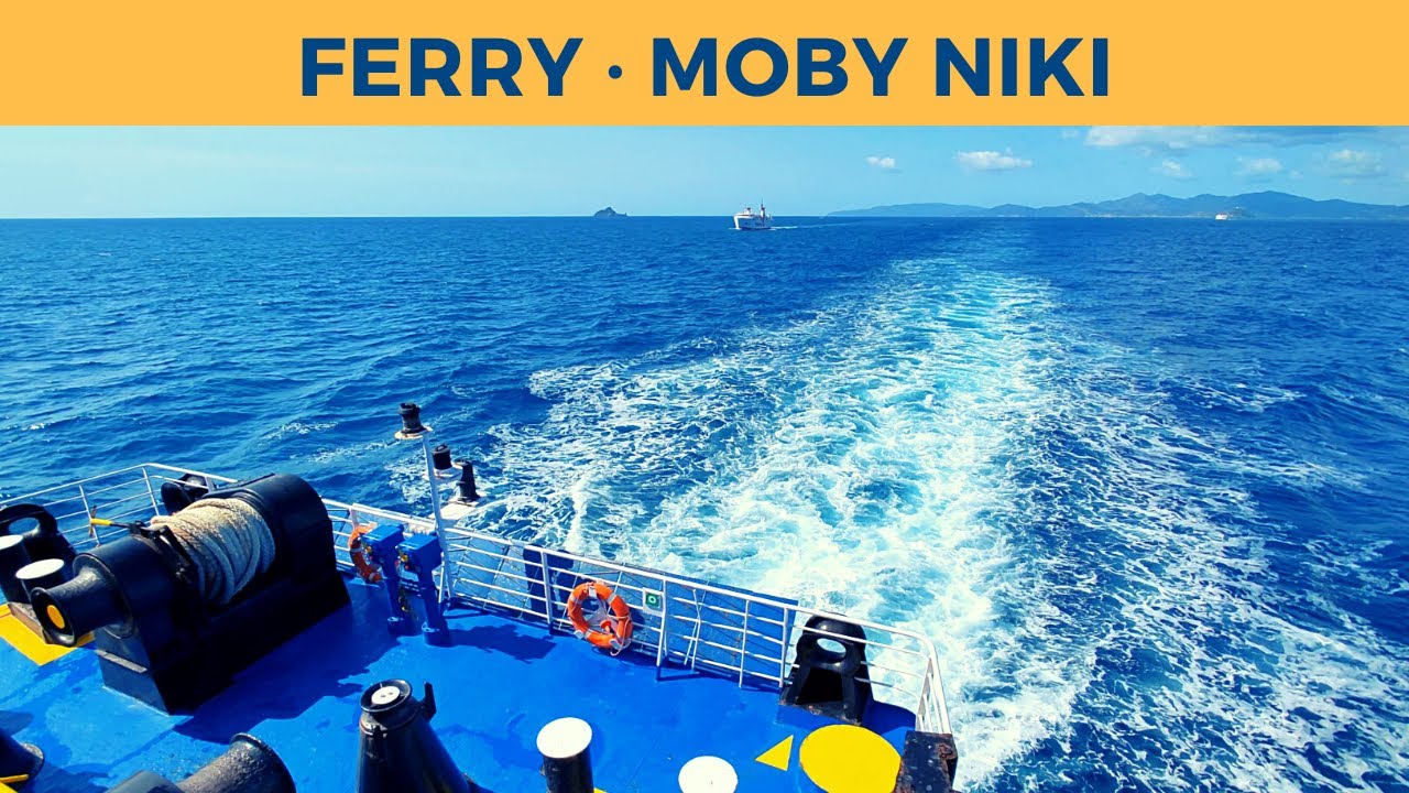 Passage on ferry MOBY NIKI, Portoferraio-Piombino (Moby Lines)
