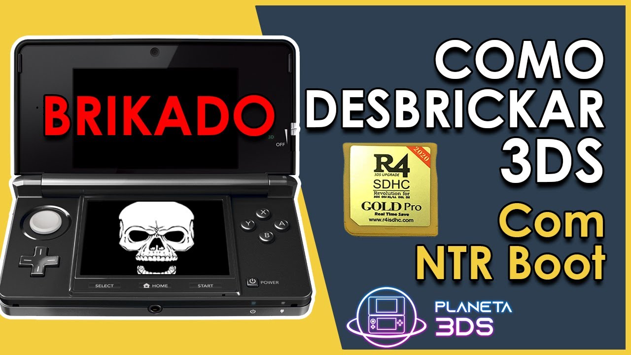 Como Desbrickar 3DS com NTR Boot