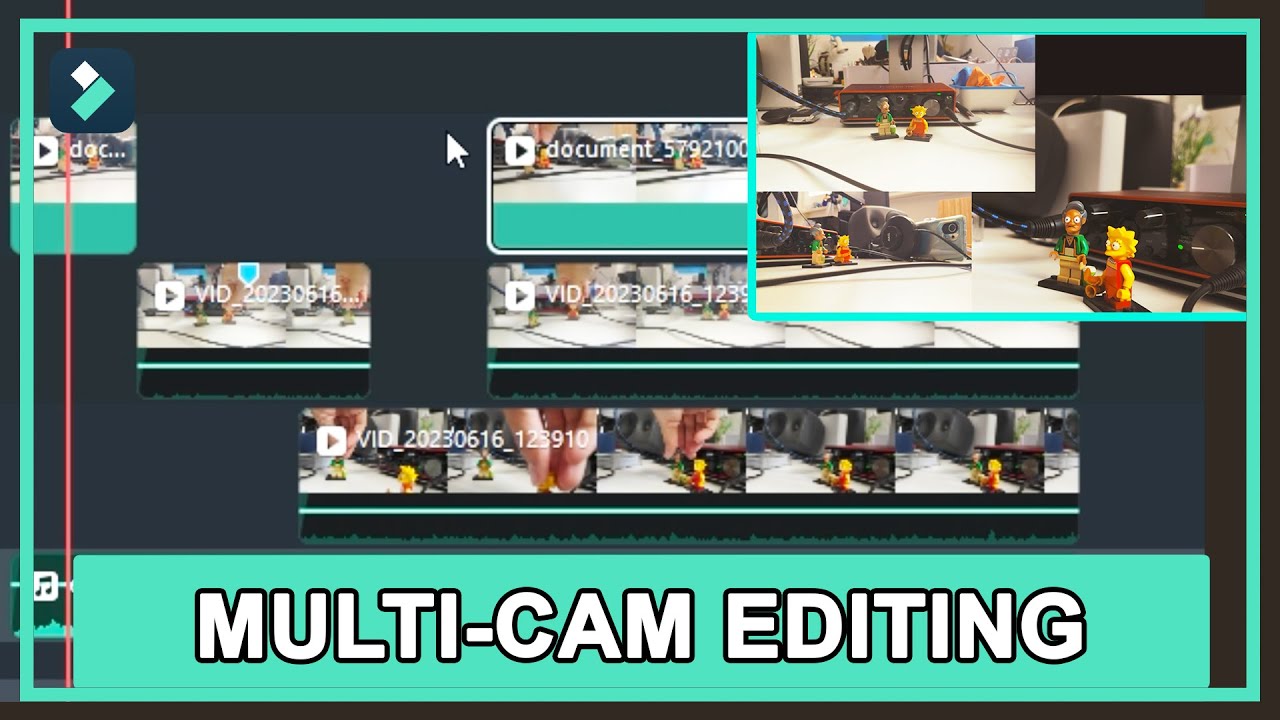 Montaggio Multicamera in Filmora 12 | Wondershare Filmora Tutorial