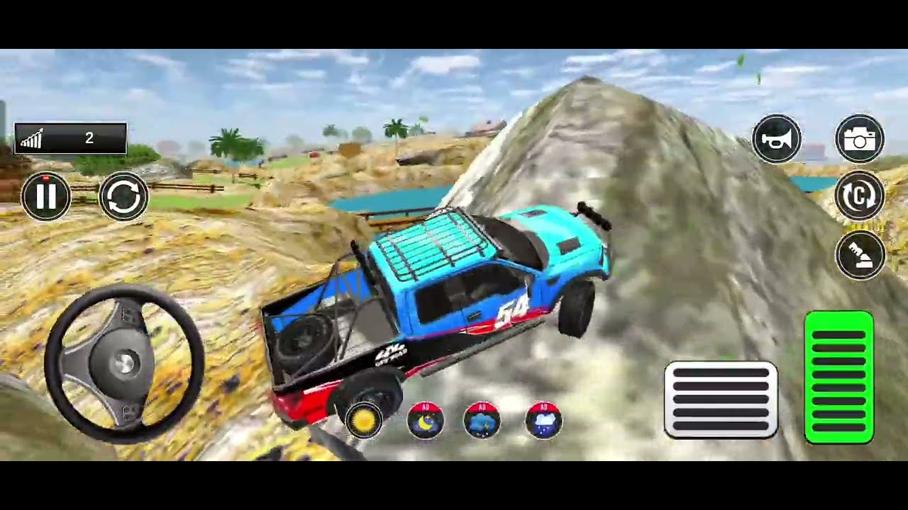 Jeep Driving 4x4 - Jeep Game | Jeep Game 3D Gameplay - जीप ड्राइविंगJeep 3D गेम | गाड़ी वाला गेम 