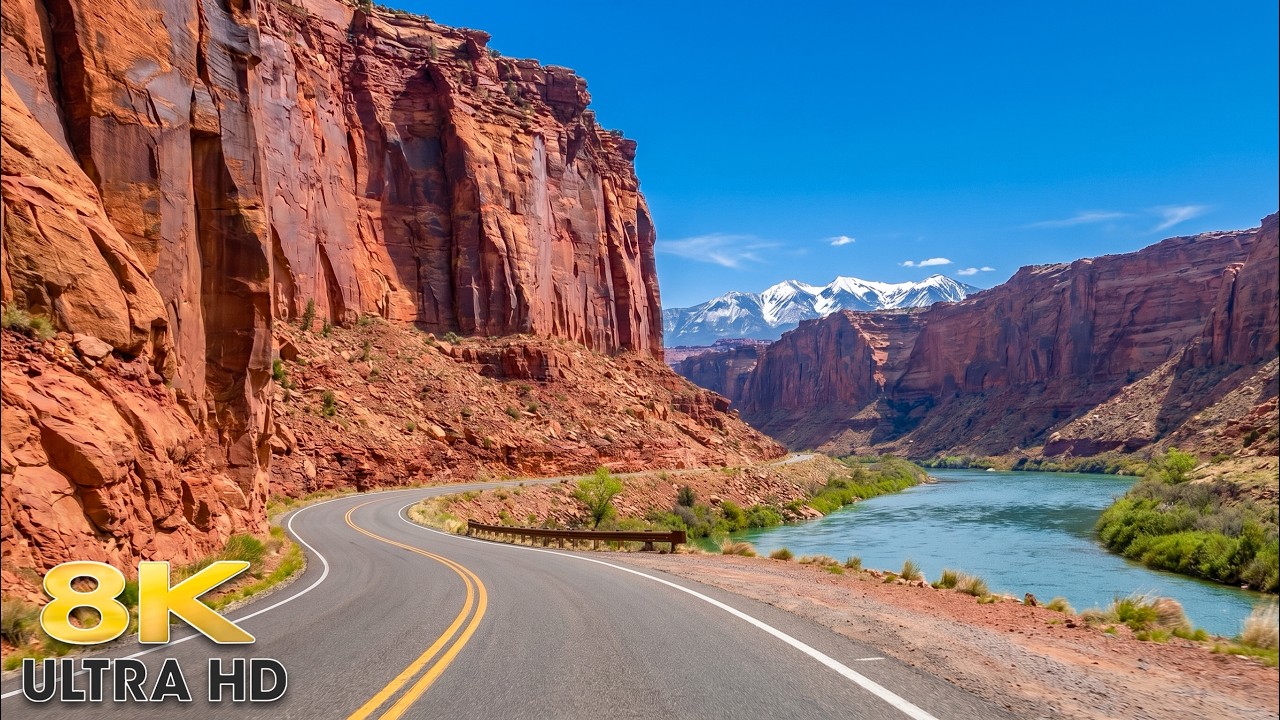 Potash Road Moab Scenic Drive Through Utah’s Canyon Country 8K Moab