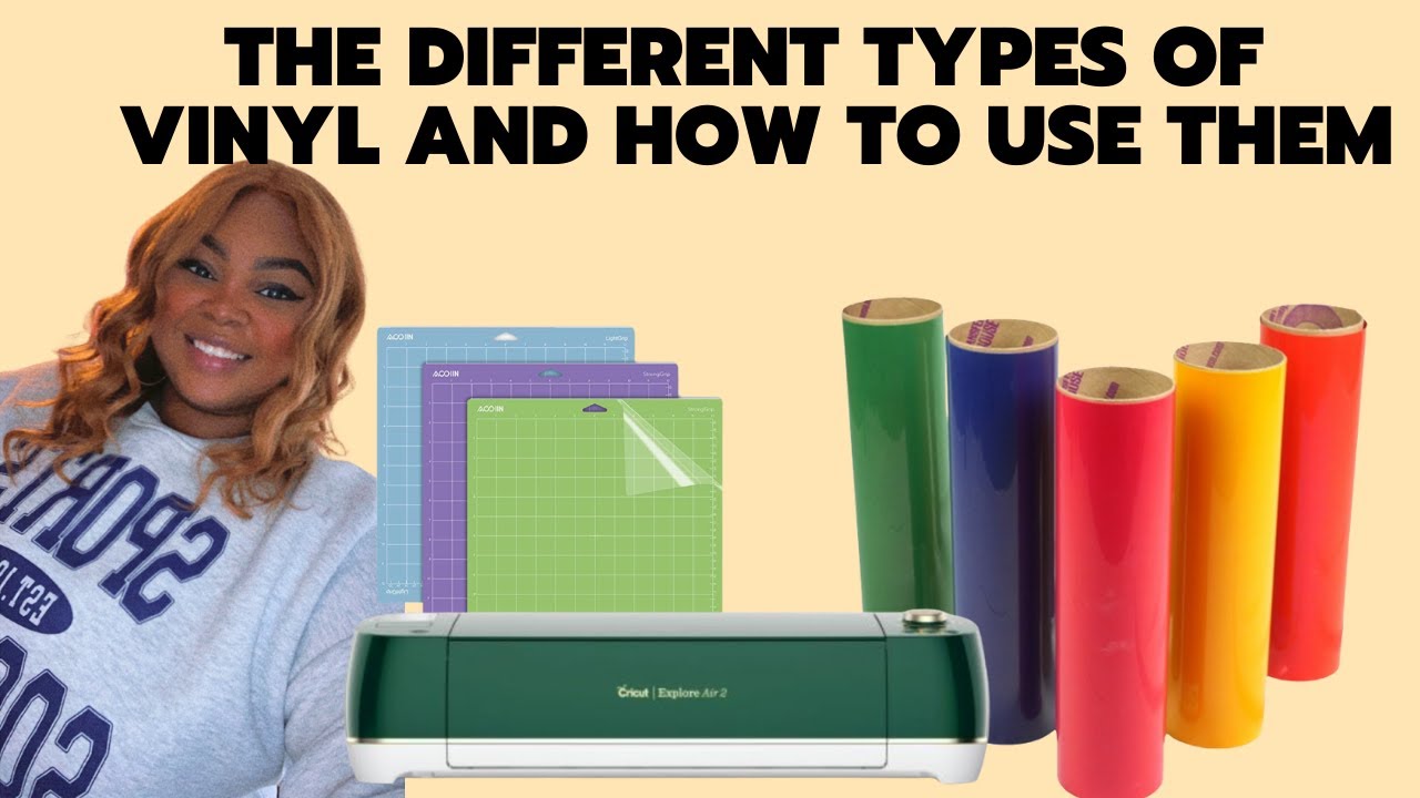 Types of Vinyl and Their Uses - For Cricut and Silhouette