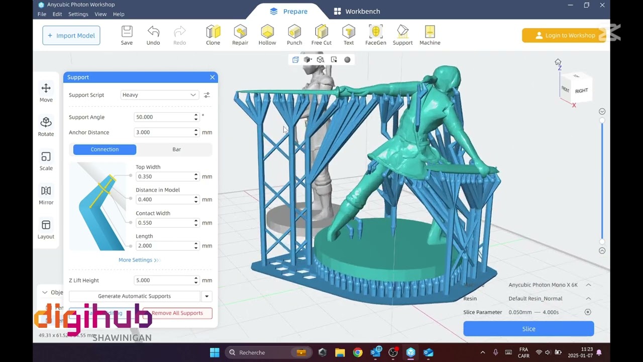 Formation Imprimante 3D à la résine du Lab du DigiHub