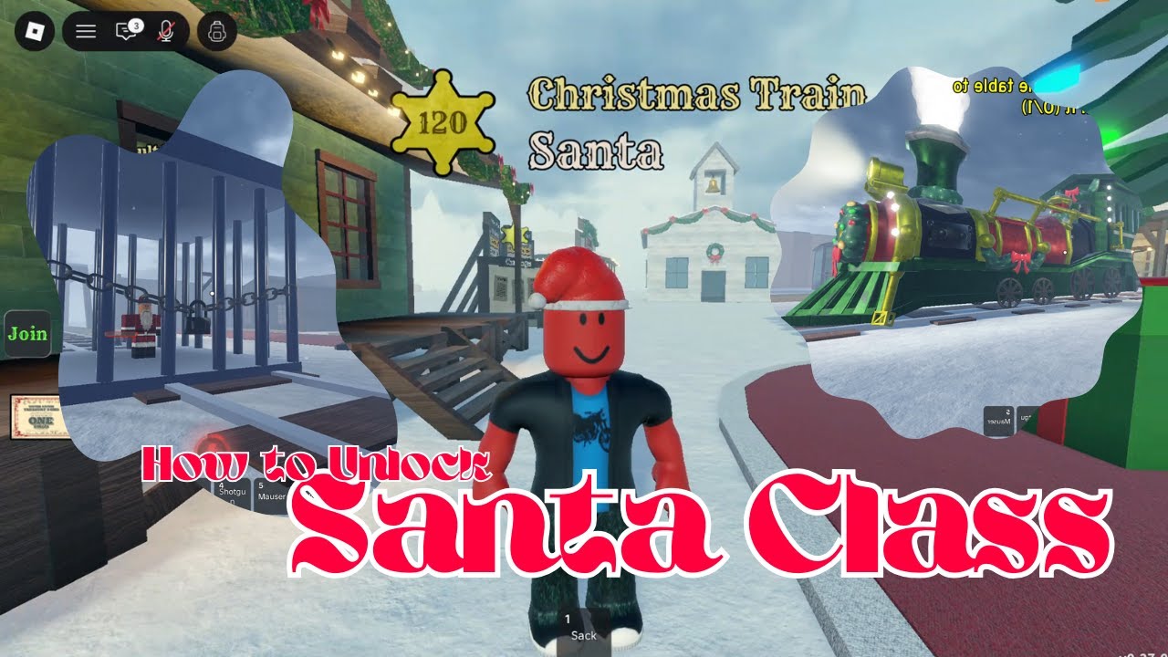 How to Unlock Santa Class 🎅 | NEW Frost Bite Mode Guide – Dead Rails