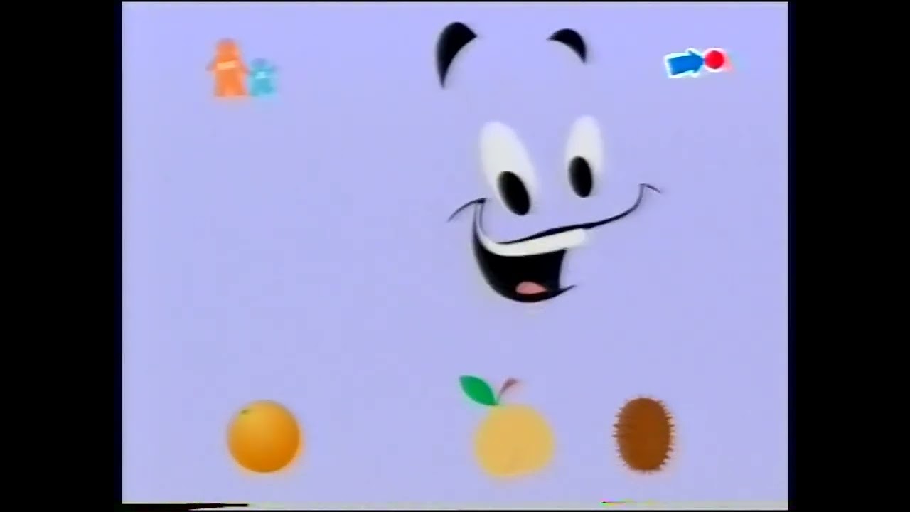 Nick Jr. UK - Modern Face (January 2005, RARE)
