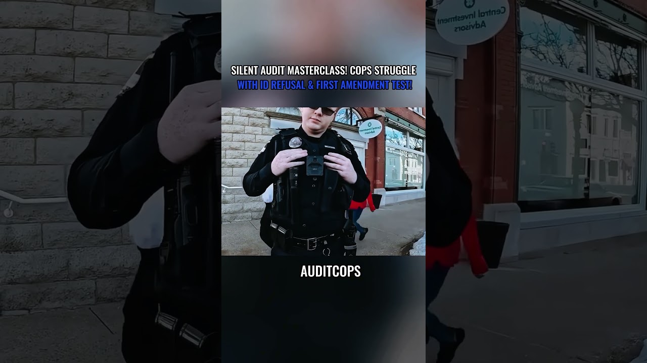 Silent Audit Masterclass! Cops Struggle with ID Refusal & First Amendment Test!