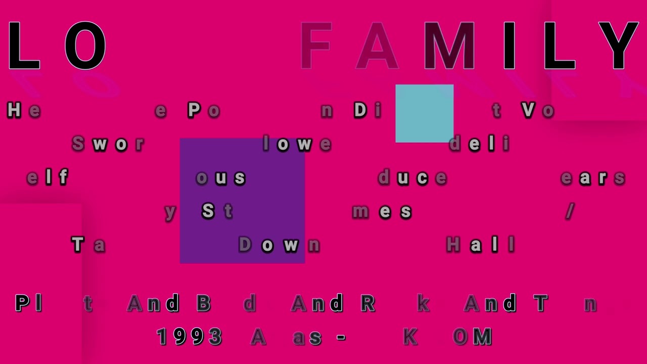 LOUD FAMILY-He Do The Police In Different Voices/Sword Swallower/Aerodeliria/Self... (titles below)