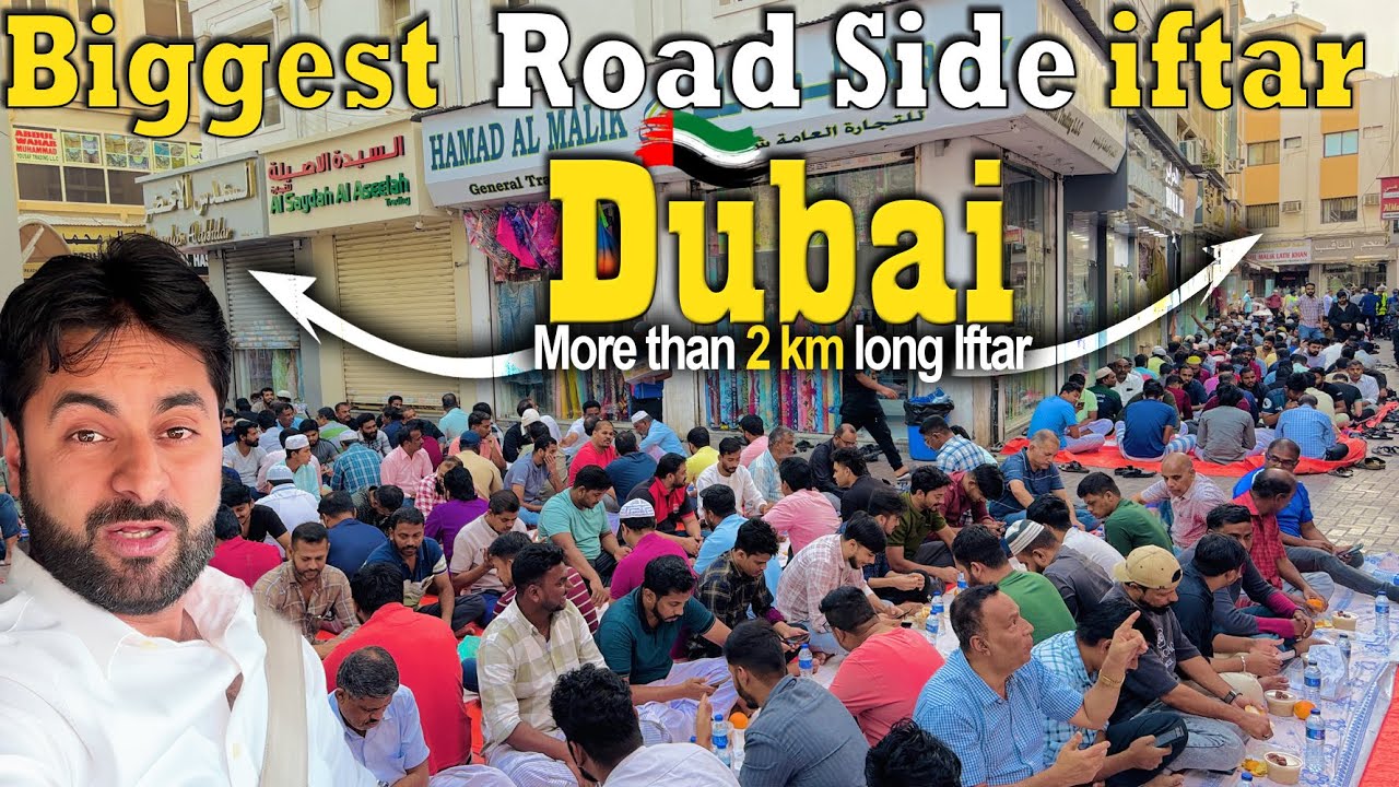 Big Roadside IFTAR Dubai | Ramadan 2025 | #ramadan